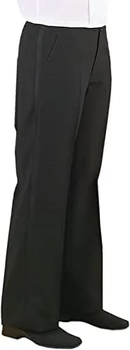 neil allyn tuxedo pants for men comfort fit expandable waist 32 black